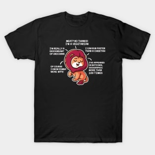 Lyin' Lion - Color variation T-Shirt